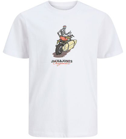 Jack & Jones T-shirt - Jorskull - Bright White