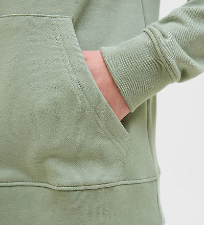 Jack & Jones Hoodie - JjBeau - Iceberg Green