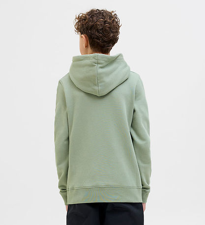 Jack & Jones Hoodie - JjBeau - Iceberg Green