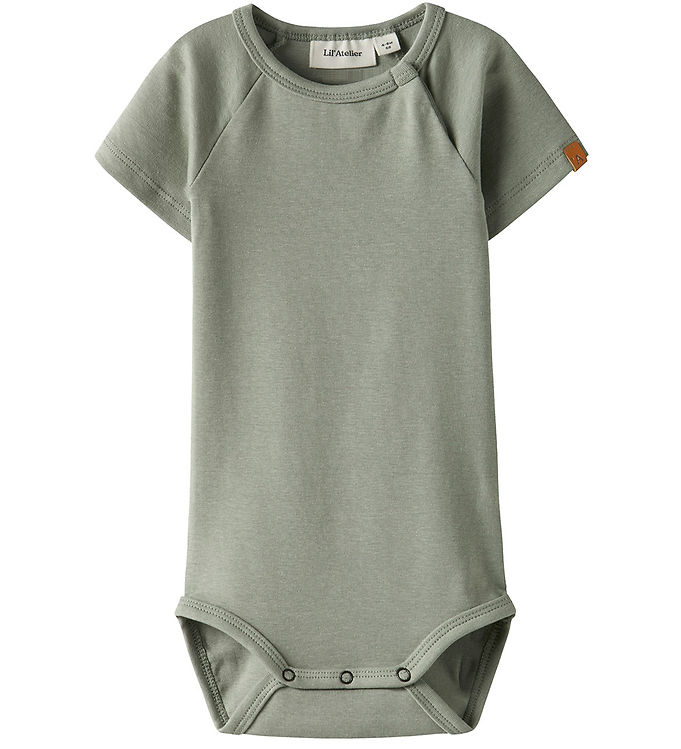 Lil' Atelier Body Seagrass Med Korte Ærmer - Str. 9m 74cm