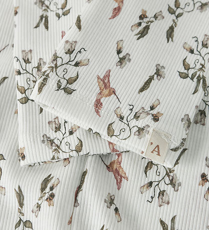 Lil Atelier Leggings - NmfLavo - Coconut Milk