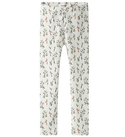 Lil Atelier Leggings - NmfLavo - Coconut Milk