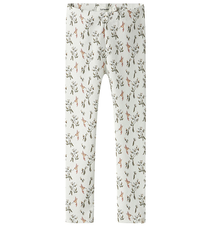 Lil' Atelier NmfLavo Leggings - Coconut Milk