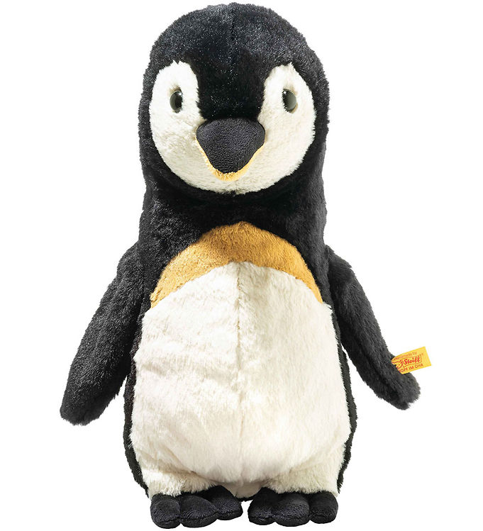 Steiff Bamse - 34cm - Nala Penguin - Sort/Hvid