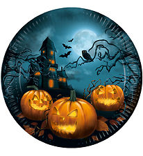Decorata Party Paptallerkner - 8-pak - 23 cm - Halloween Decorata Party Paptallerkner - 8-pak - 23 cm - Halloween