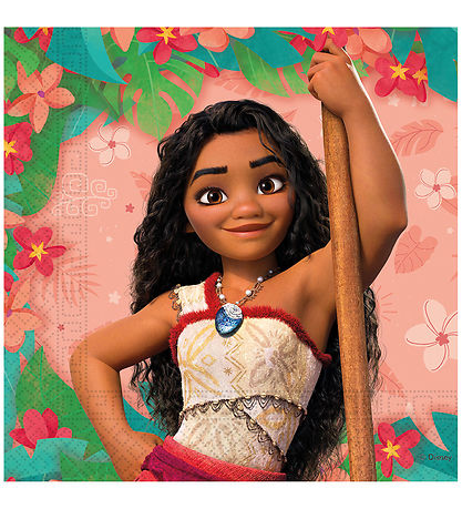 Decorata Party Servietter - 20-pak - 33x33 cm - Moana II