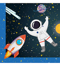Decorata Party Servietter - 20-pak - 33x33 cm - Rocket Space Decorata Party Servietter - 20-pak - 33x33 cm - Rocket Space