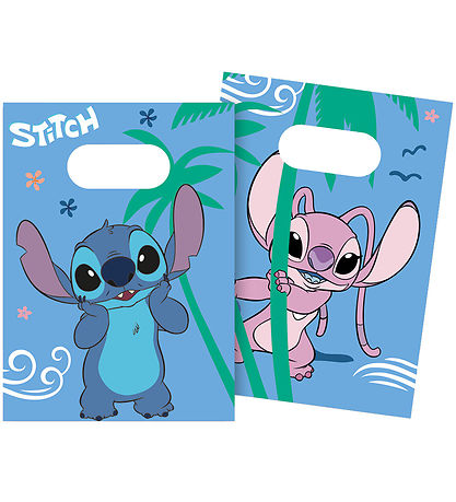 Decorata Party Slikpose - 4-pak - Stitch & Angel Decorata Party Slikpose - 4-pak - Stitch & Angel