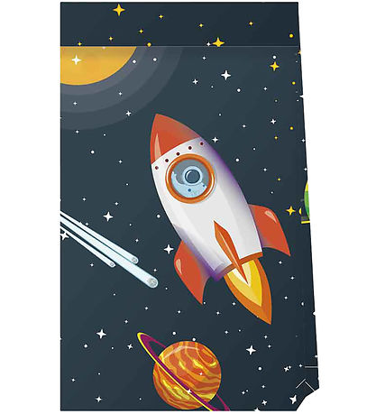 Decorata Party Slikpose - 4-pak - Rocket Space Decorata Party Slikpose - 4-pak - Rocket Space