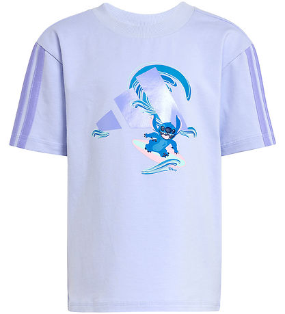 adidas Performance Sweatsæt - Stitch - LK DY LS T - VIOTON/LPURP adidas Performance Sweatsæt - Stitch - LK DY LS T - VIOTON/LPURP