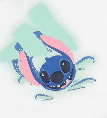 adidas Performance Sweatsæt - Stitch - I DY LS JOG - WHITE/SEFLA