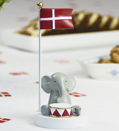 Kids by Friis Bordflag - Elefant m. Tromme Kids by Friis Bordflag - Elefant m. Tromme