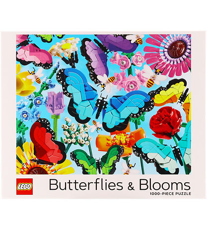 LEGO® Puslespil - 1000 Brikker - Butterflies & Blooms