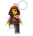 LEGO® Nøglering m. Lommelygte - Ikonisk Piratprinsesse LEGO® Nøglering m. Lommelygte - Ikonisk Piratprinsesse