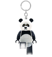 LEGO® Nøglering m. Lommelygte - Pandafyr LEGO® Nøglering m. Lommelygte - Pandafyr