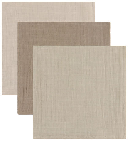 Liewood Stofbleer - Musselin - 3-pak - 65x65 cm - Lewis - Sandy  Liewood Stofbleer - Musselin - 3-pak - 65x65 cm - Lewis - Sandy