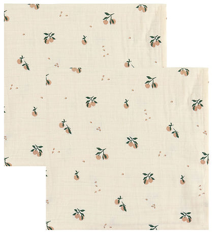 Liewood Stofbleer - Musselin - 2-pak - 65x65 cm - Lewis  - Peach Liewood Stofbleer - Musselin - 2-pak - 65x65 cm - Lewis  - Peach