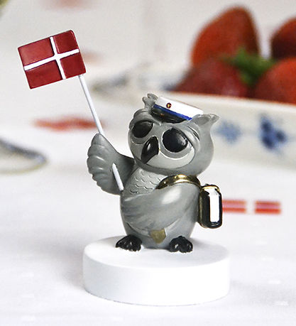 Kids by Friis Ugle m. Bog Og Flag - Blå Kids by Friis Ugle m. Bog Og Flag - Blå