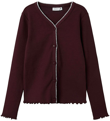 Name It Cardigan - Rib - NkfTalinda - Sassafras