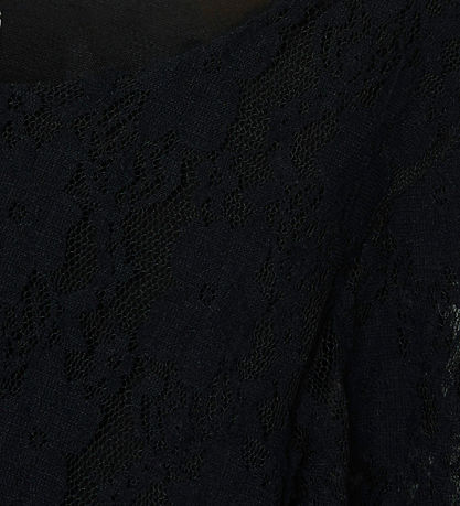 Name It Blússa - NkfTepine - Svart M. Blúnda