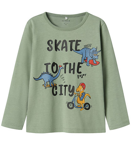 Blouse Name It - NmmPlasse - Iceberg Green