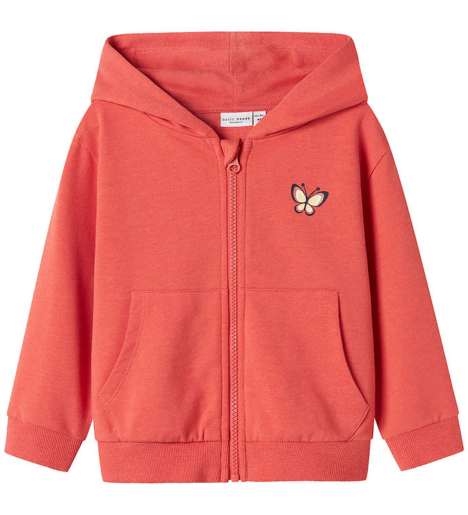 Name It Cardigan - NmfValonny - Spiced Coral