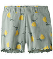 Name It Shorts - Rib - NmfVemma - Aqua Gray/Lemon Name It Shorts - Rib - NmfVemma - Aqua Gray/Lemon