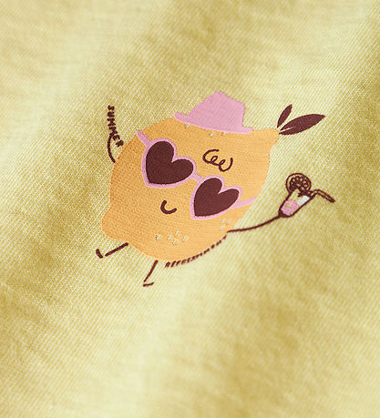 Name It T-shirt - NmfVarutti - Lemon Meringue/Lemon Name It T-shirt - NmfVarutti - Lemon Meringue/Lemon