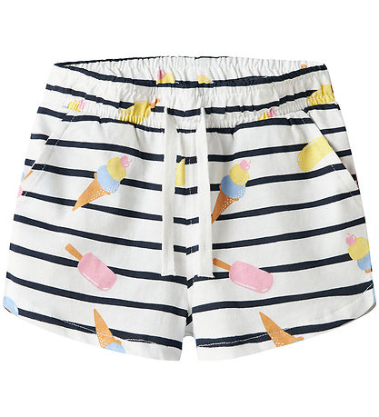 Name It Shorts - Noos - NmfVigga - Bright White/Ice