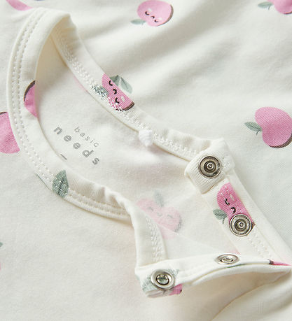 Name It Sommerdragt - NbfVandora - Cloud Dancer/Apples Name It Sommerdragt - NbfVandora - Cloud Dancer/Apples