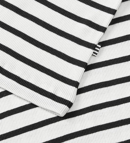 Mads Nørgaard Tanktop - Rib - Carinila - Vanilla Ice/Sort Mads Nørgaard Tanktop - Rib - Carinila - Vanilla Ice/Sort