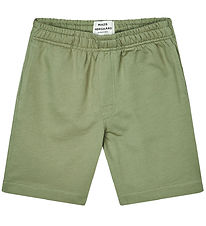 Mads Nørgaard Shorts - Light Terry Seano - Oil Green Mads Nørgaard Shorts - Light Terry Seano - Oil Green
