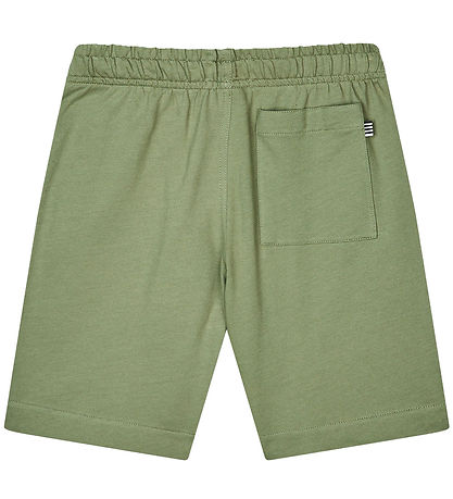 Mads Nørgaard Shorts - Light Terry Seano - Oil Green