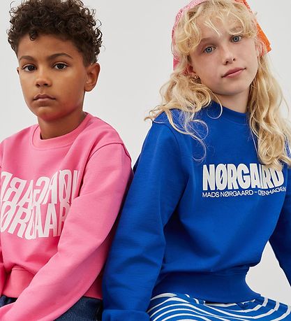 Mads Nørgaard Sweatshirt - Solo - Surf The Web m. Logo