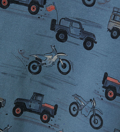 Name It T-shirt - NmmHelsa - Blue Mirage m. Print