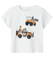 Name it T-shirt - NmmHuggi - Bright White Name it T-shirt - NmmHuggi - Bright White