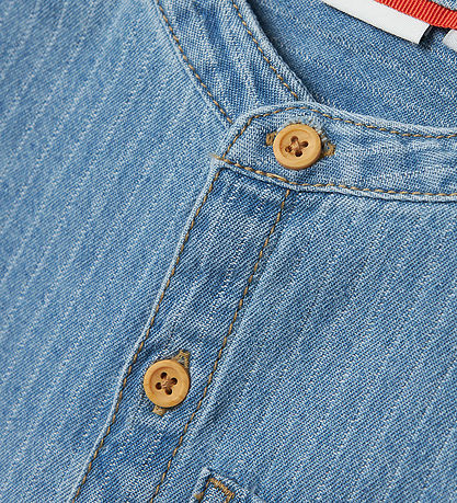 Name it T-shirt - NmmFido - Light Blue Denim/STRIPES Name it T-shirt - NmmFido - Light Blue Denim/STRIPES