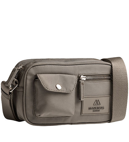 Markberg Shoulder Bag - DarlaMBG S Monochrome - Walnut/Gold