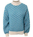 Hound Bluse - Strik - Turquoise Hound Bluse - Strik - Turquoise