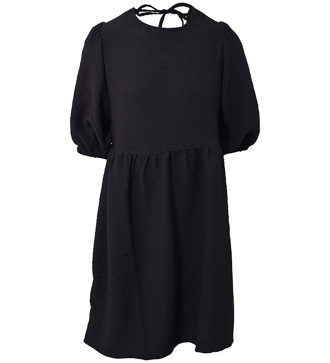 Hound Kjole - Crepe Puff- Sort