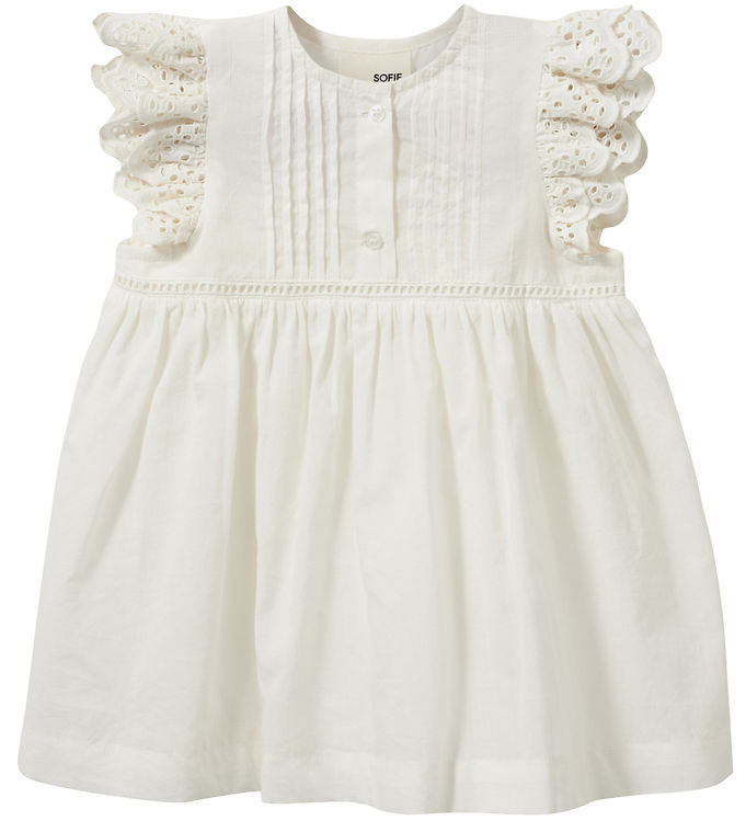 Sofie Schnoor Kjole - Jaylasb - Snow White m. Broderi Anglaise