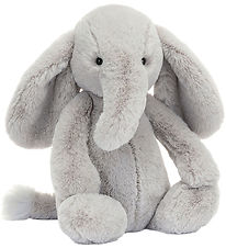 Jellycat Bamse - 51x21 cm - Bashful Luxe Elephant Thuddeus Big