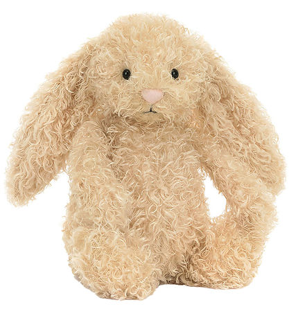 Jellycat Gosedjur - 31x12 cm - Bashful Luxe Bunny Lockigt