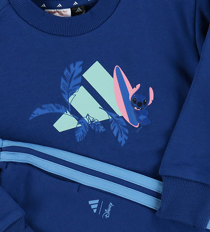 adidas Performance Sweatsæt - Stitch - LK DY LS JOG - DMARIN/SEF adidas Performance Sweatsæt - Stitch - LK DY LS JOG - DMARIN/SEF