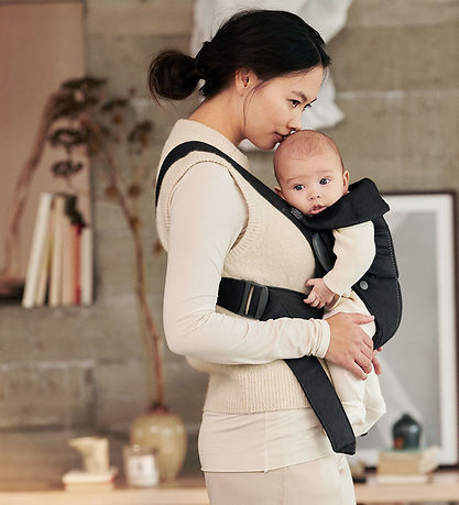 BabyBjörn Bæresele - Mini - Vævet - Black