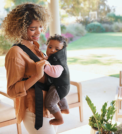 BabyBjörn Bæresele - Mini - Vævet - Black