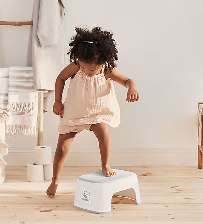 BabyBjörn Skammel - Hvid/Grå