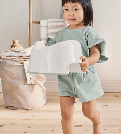 BabyBjörn Potte - Hvid/Grå