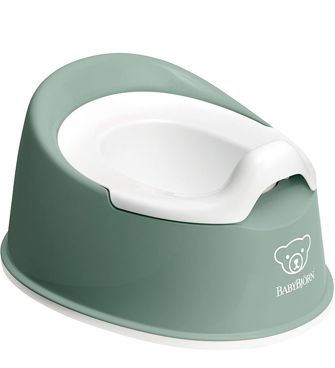 Babybjörn Smart Potte - Grågrøn/hvid