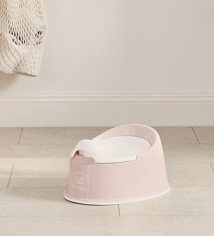 BabyBjörn Potte - Lyserød/Hvid